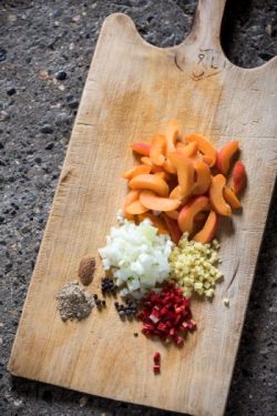 Aprikosen-Ingwer Chutney
